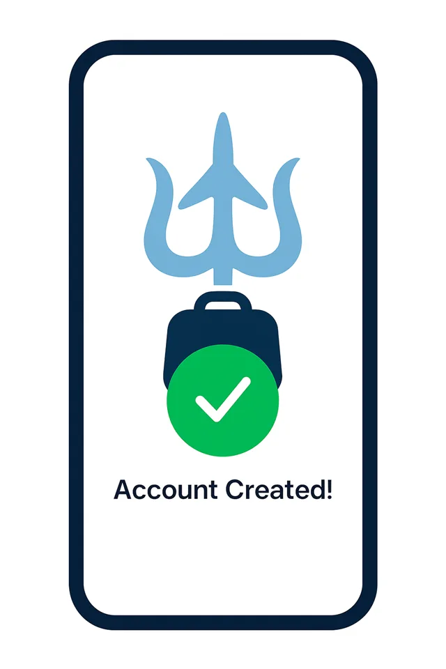 Airceleo app: account created